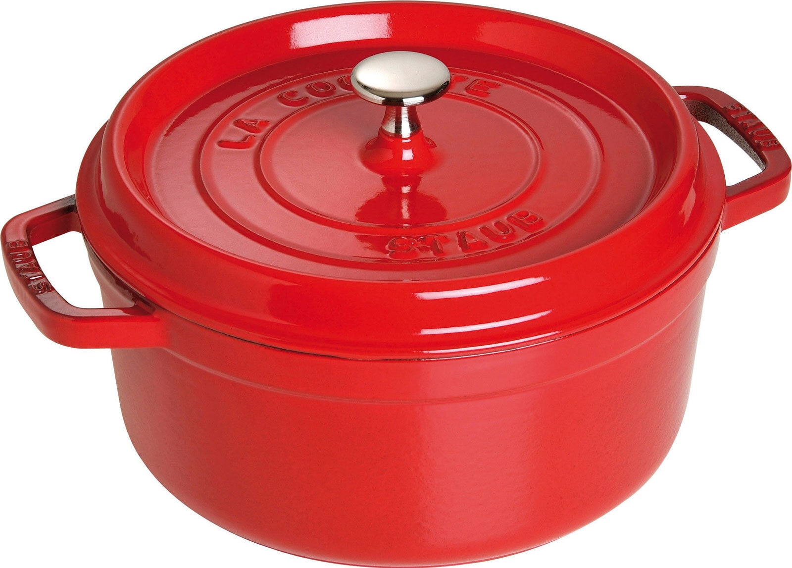 staub Bräter COCOTTE rund 24 cm rot