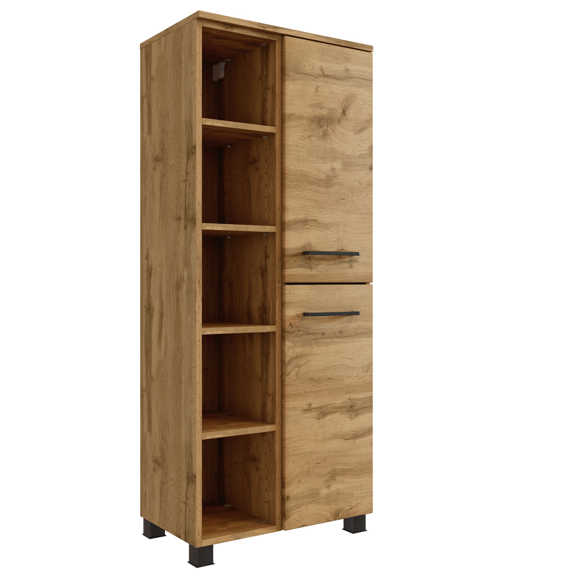 Bad-Midischrank LIMBURG braun 55cm