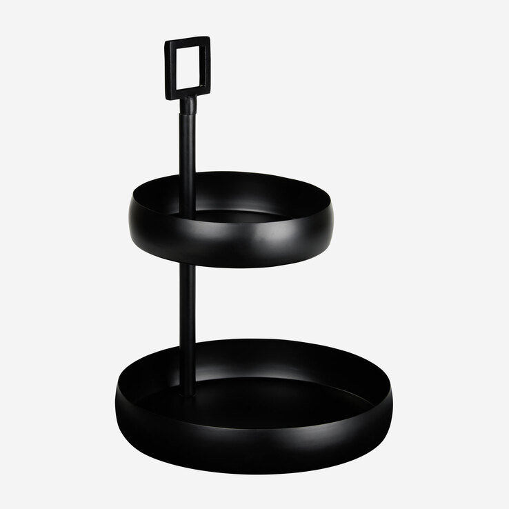 LAMBERT Deko Etagere CASCATA 42,5 cm schwarz