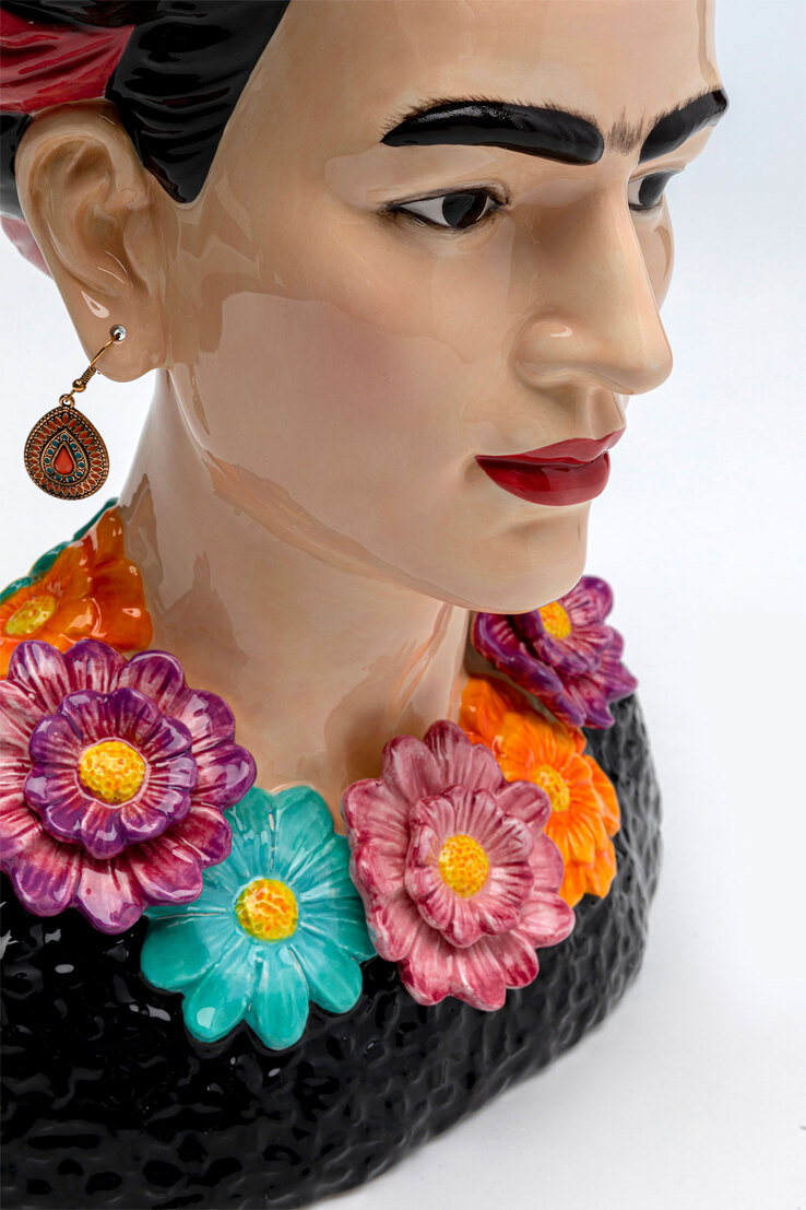 KARE DESIGN Vase FRIDA FLOWER mehrfarbig