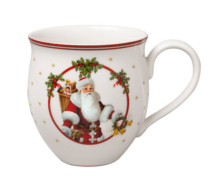 Villeroy & Boch Kaffeebecher TOYS DELIGHT Santa und Reh 390 ml