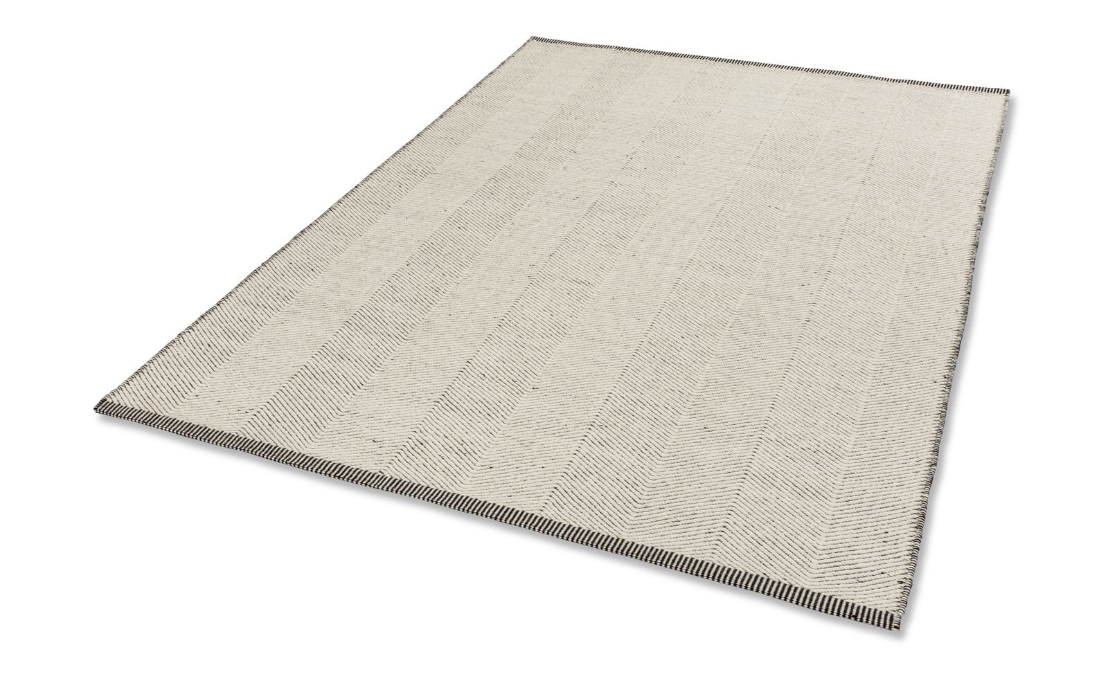 Teppich MERLOT 170 x 240 cm weiß/anthrazit 
