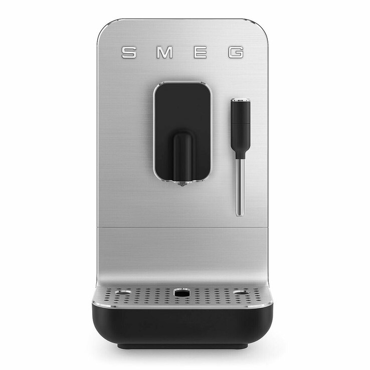 SMEG Kaffeevollautomat schwarz/ silberfarbig
