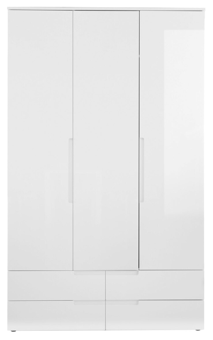 self Kleiderschrank JENNA 3-türig weiß