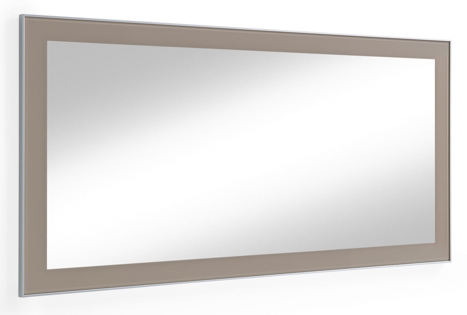 VOSS Spiegel SANTINA 120 x 60 cm Glasrahmen taupe