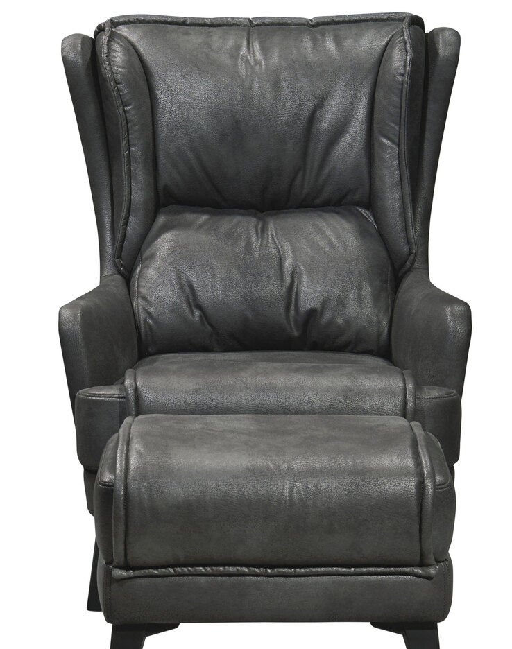 CASAVANTI Sessel Set EDWARD anthrazit