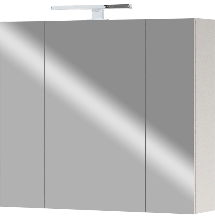 Spiegelschrank 76 x 71 cm Kaschmir