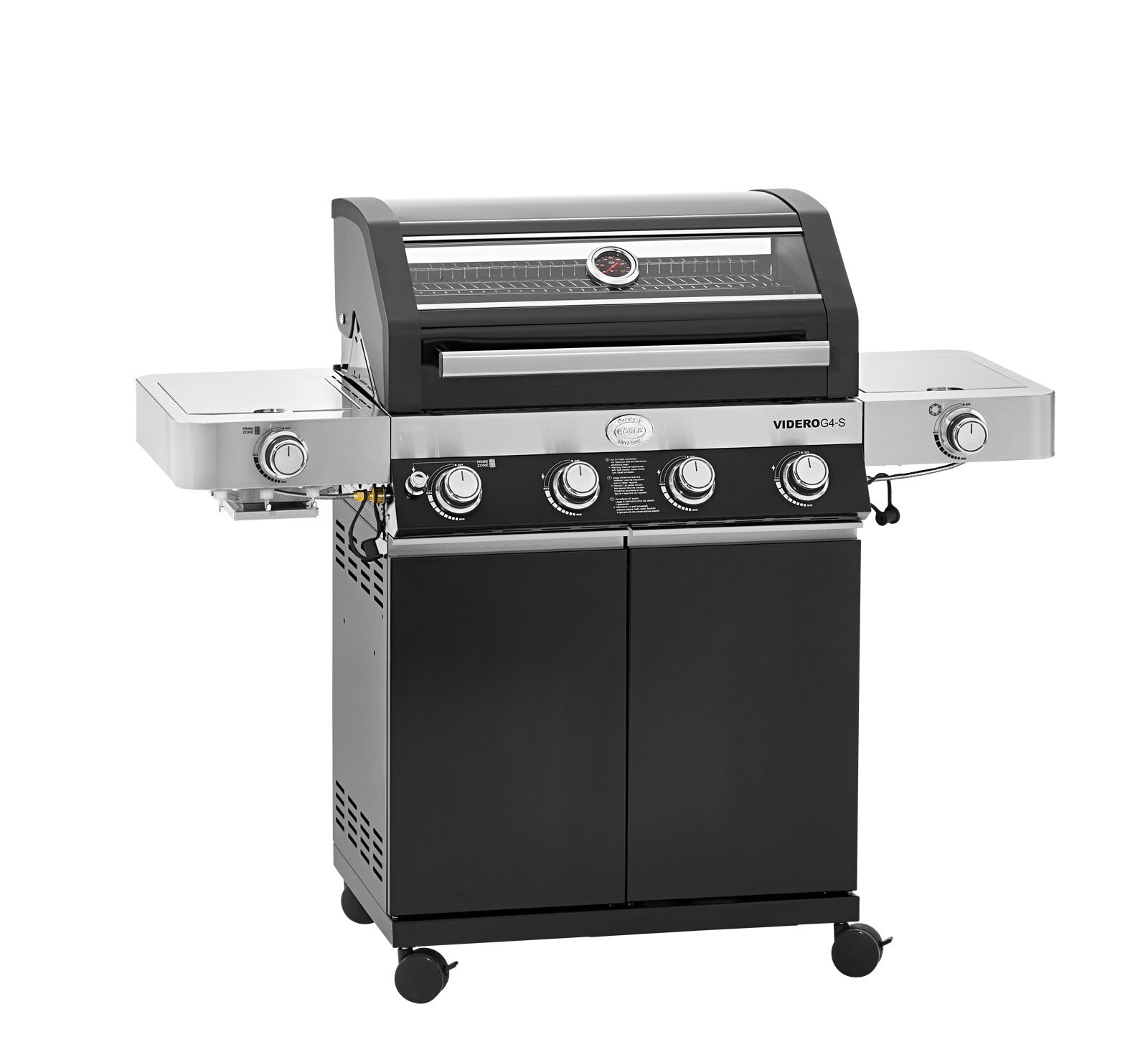 RÖSLE Gasgrill VIDERO G4-S Vario+ schwarz