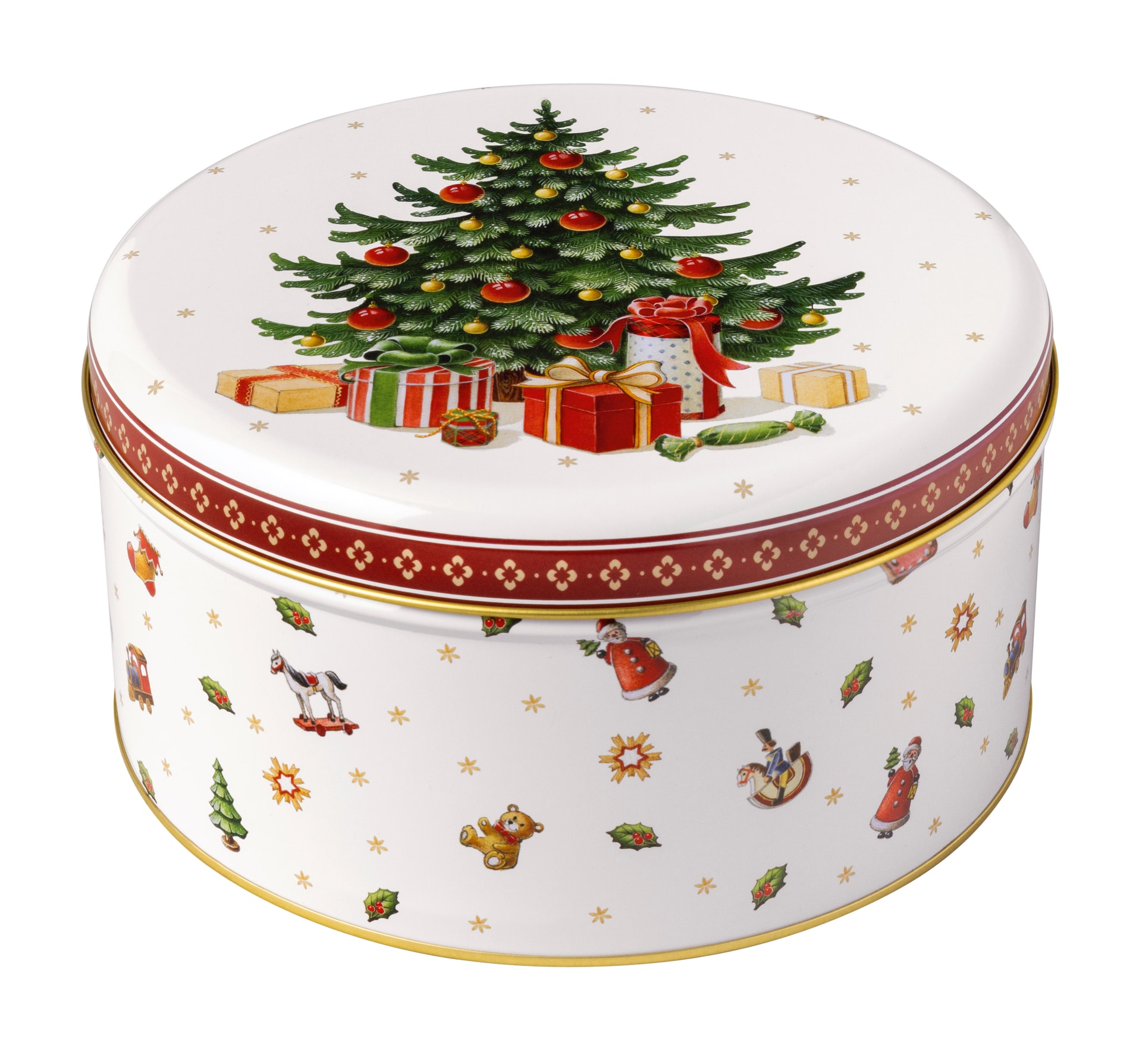 Villeroy & Boch Weihnachten Keksdosen 3tlg, Set WINTER COLLAGE ACCESSOIRES 