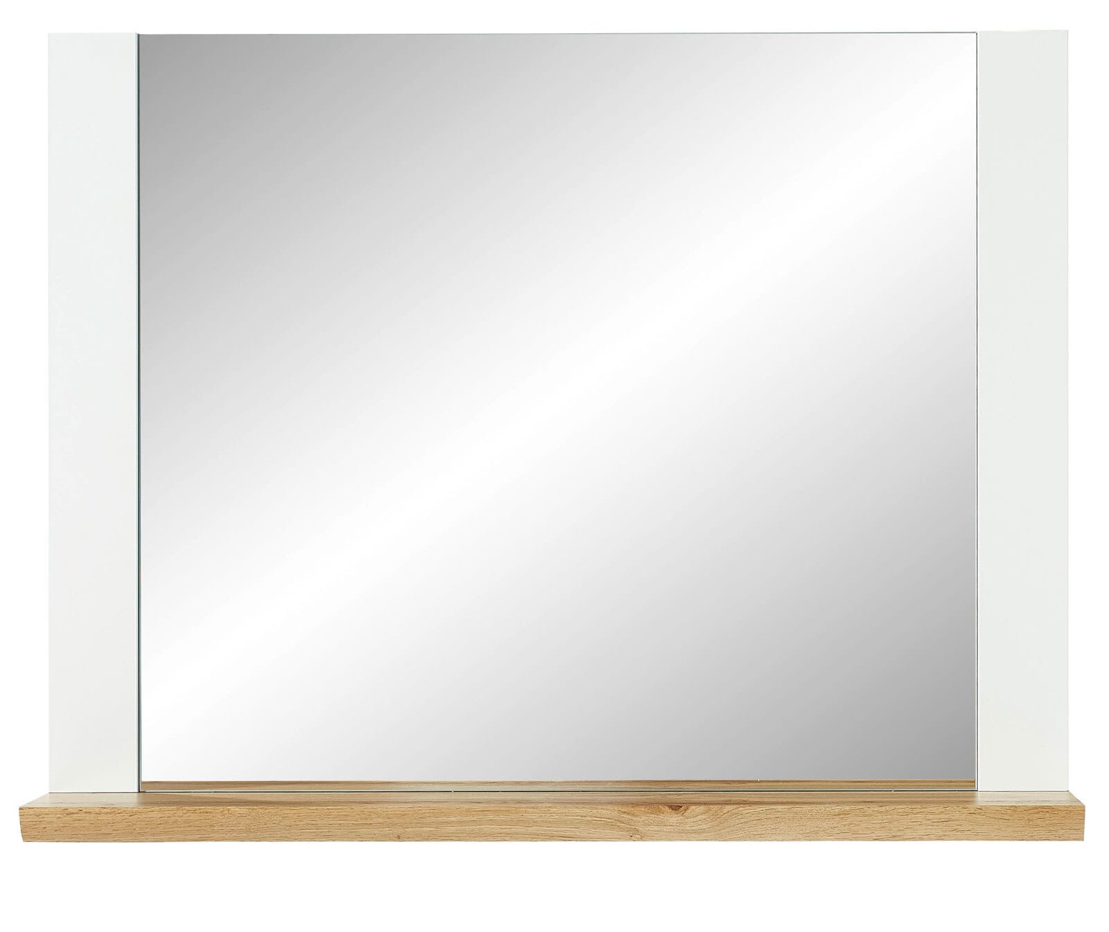 vito Wandspiegel MATERIO 90 x 70 cm braun/ weiß NB