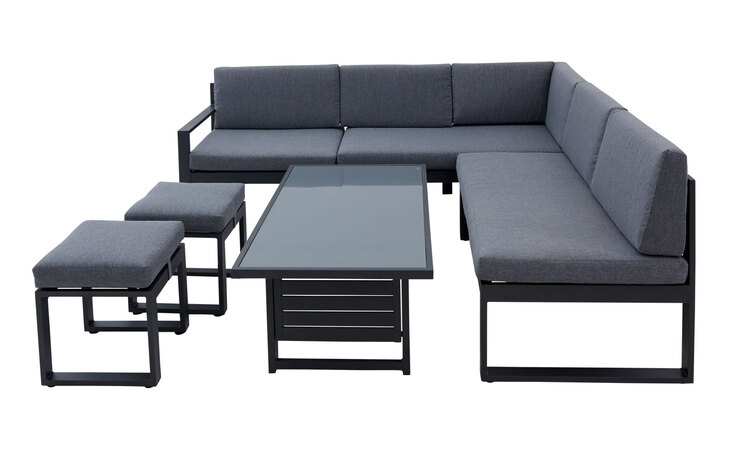 Garden FLAIR Dining Gartenlounge LANGEOOG 5-teilig