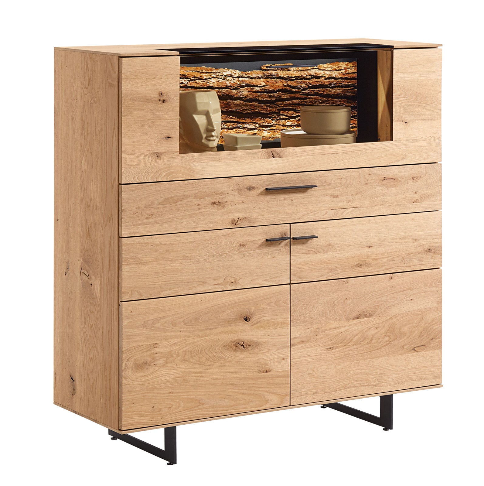 hartmann Highboard RUNA Kerneiche