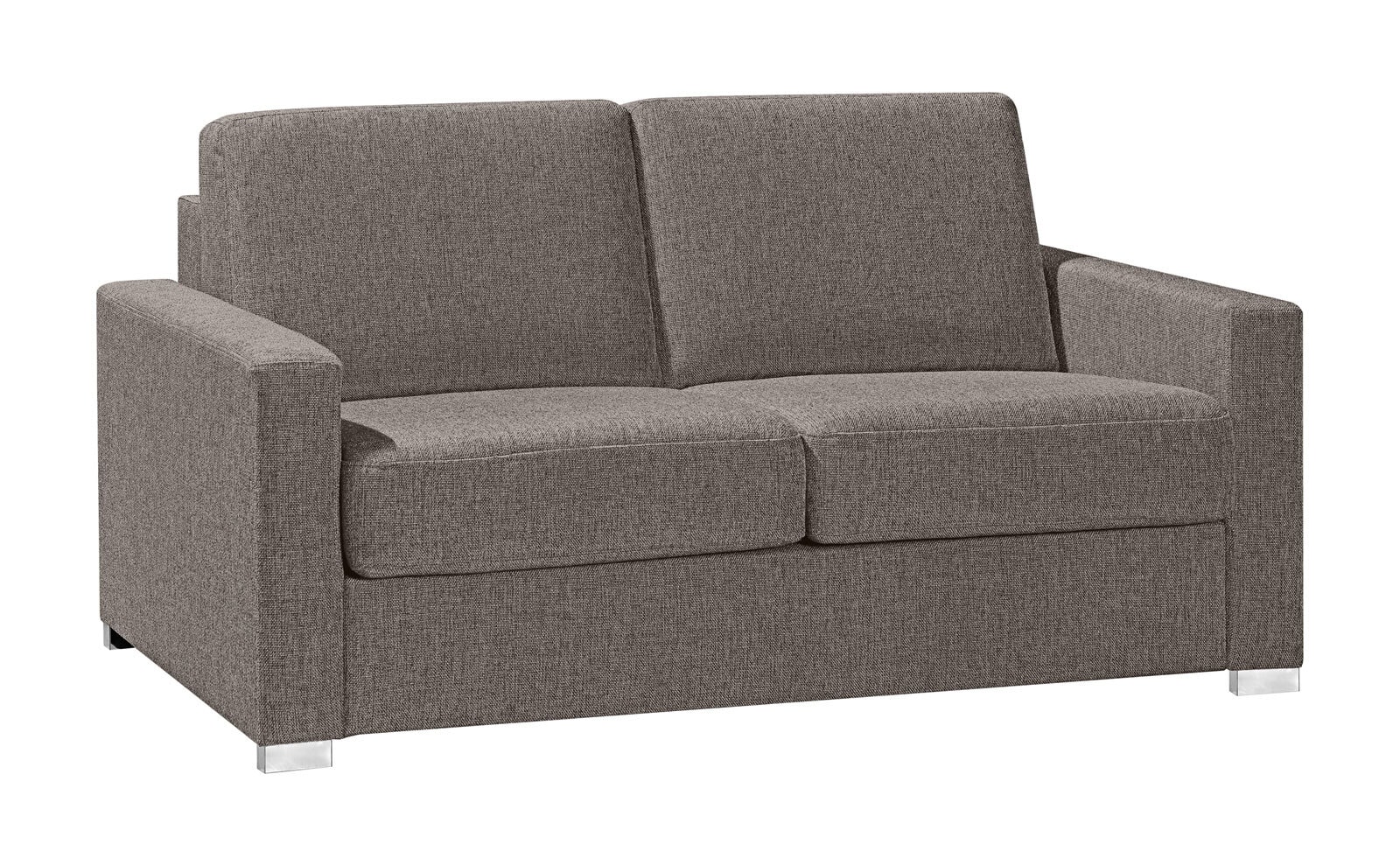 Schlafsofa COLOMBO braun-grau