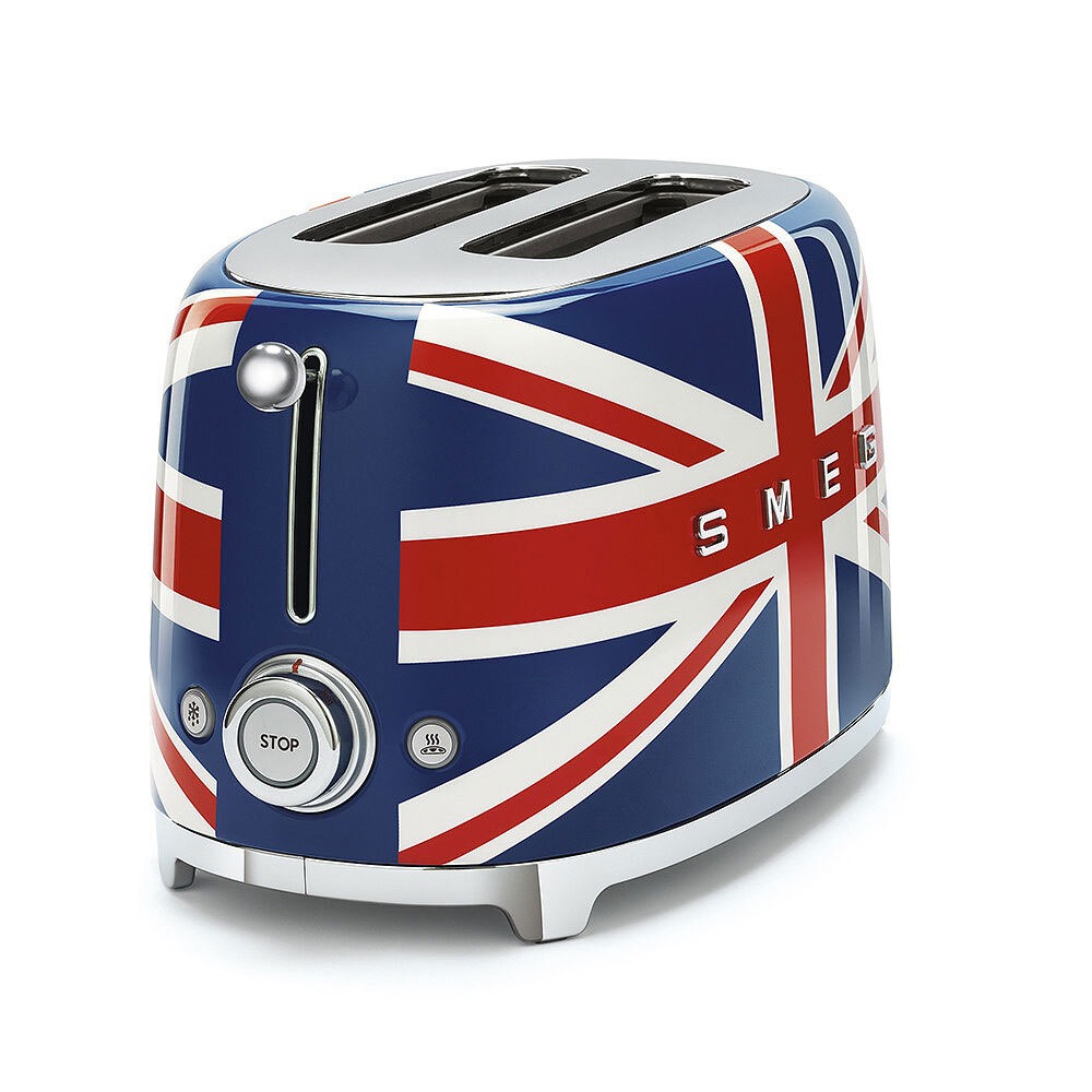 SMEG Toaster 2-Schlitz KOMPAKT Union Jack