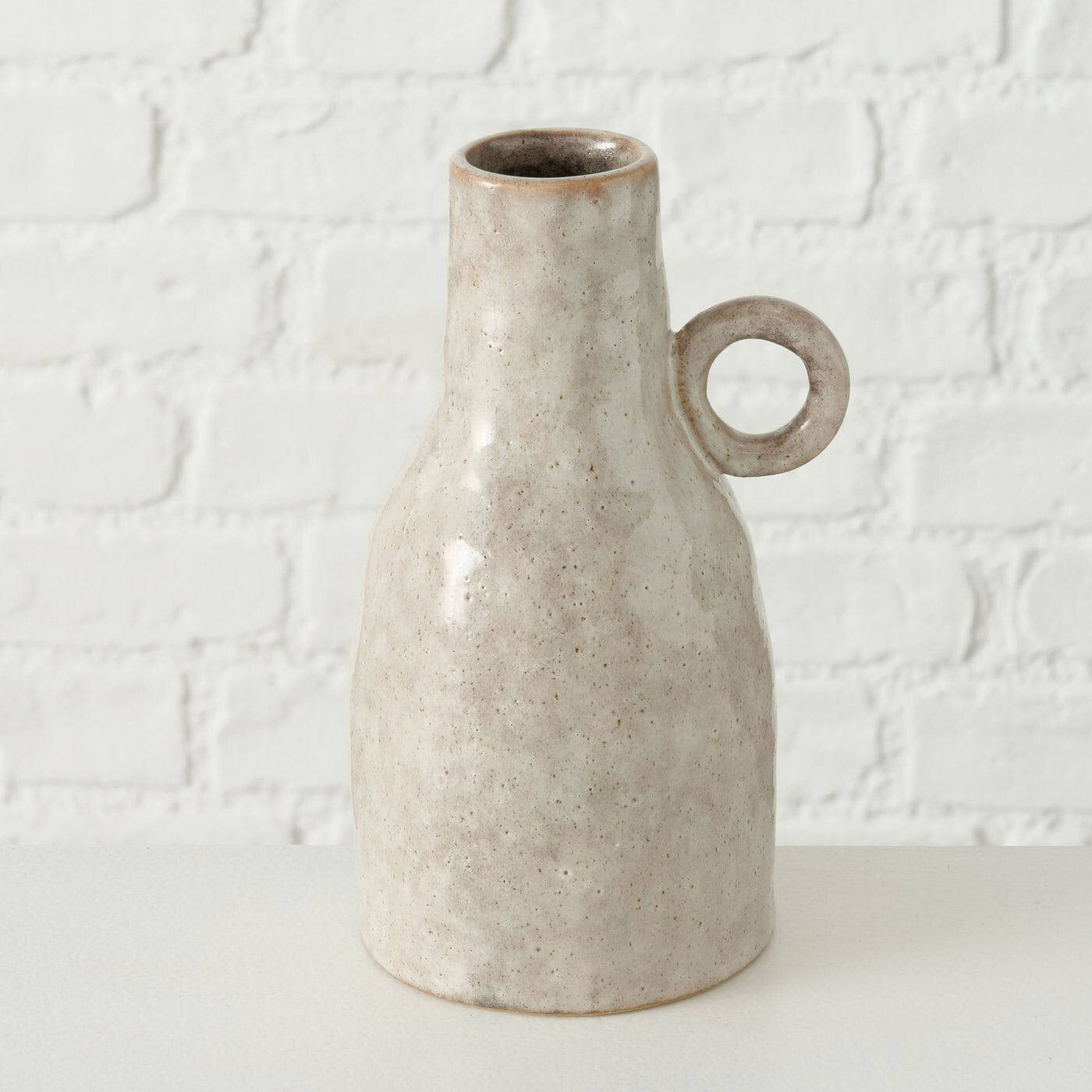 Vase CECILIE 20 cm grau