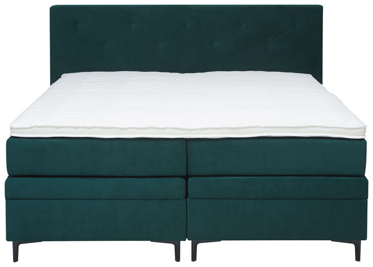 Ole Gunderson Boxspringbett FENTISSIMO SPACE 180 x 200 cm grün