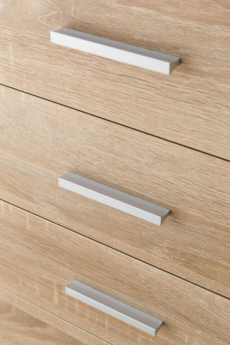 Rollcontainer 40 x 70,5 cm Sonoma Eiche