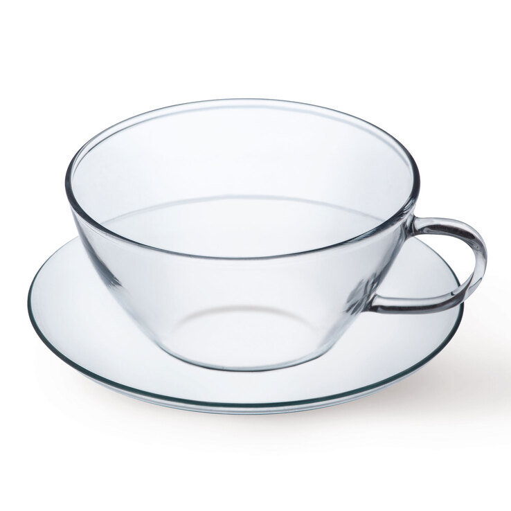 BOHEMIA SELECTION Teetasse TEA & COFFEE 2er Set - je 290 ml Glas