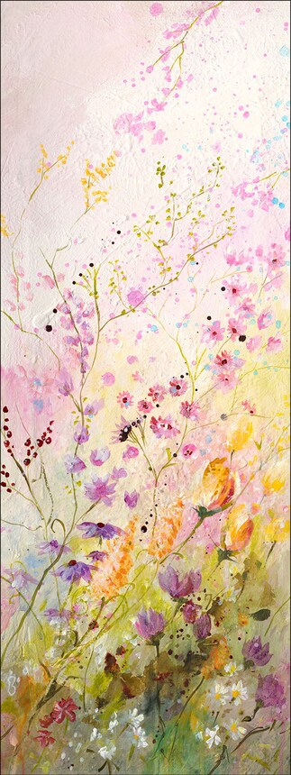 PRO ART Canvas-Art Bild FLOWER LANDSCAPE I 80 x 30 cm mehrfarbig