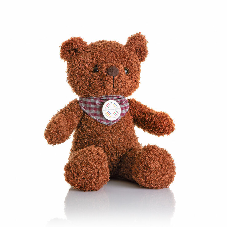 Plüschbär BROWNI 40 cm dunkelbraun - GUTES TUN