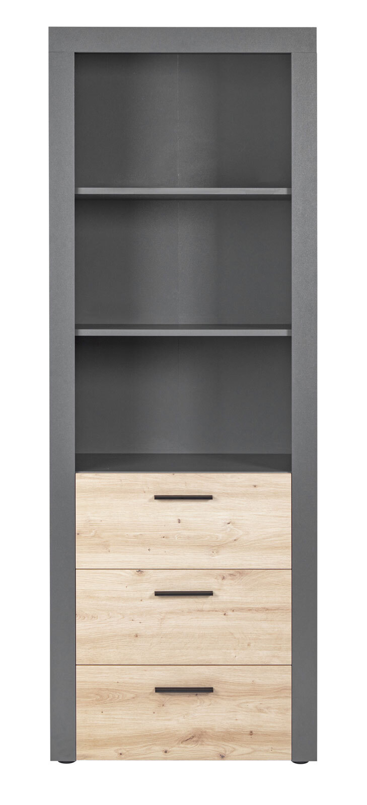 Regal ROLAND grau/ braun