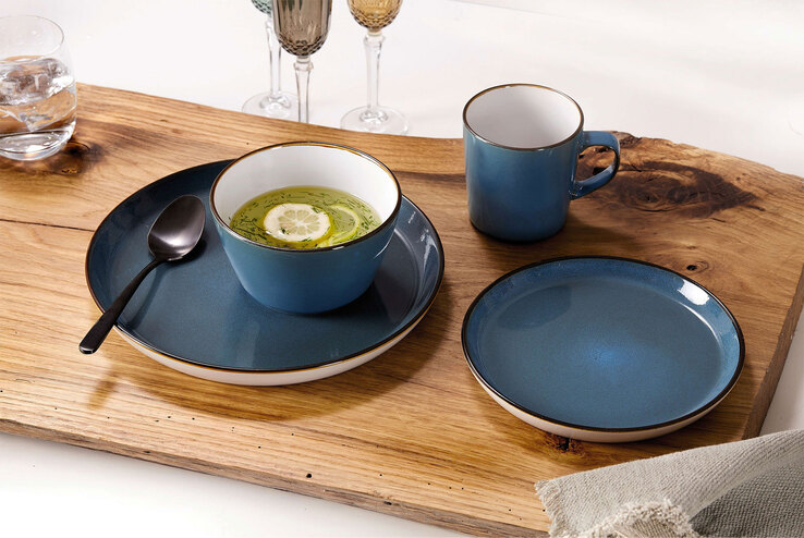 Ritzenhoff & Breker Kaffeebecher VISBY blau