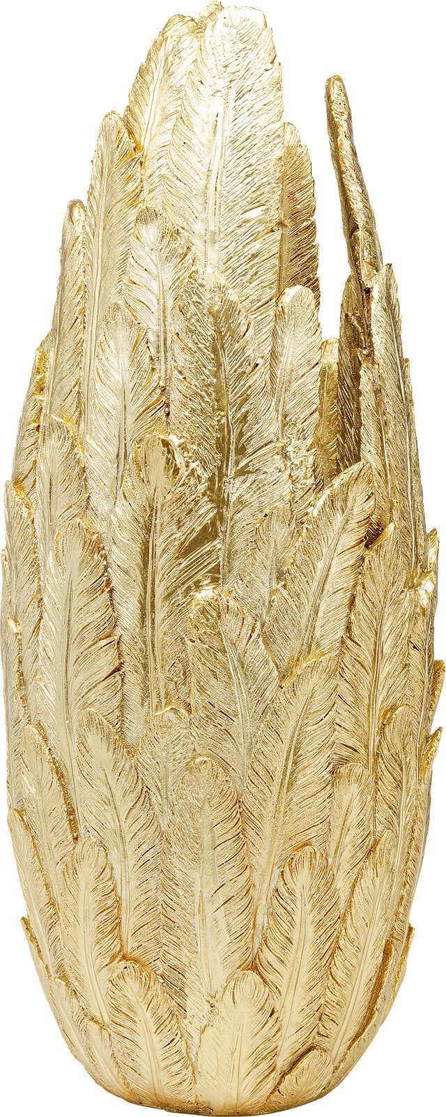 KARE DESIGN Vase FEATHERS 80 cm gold