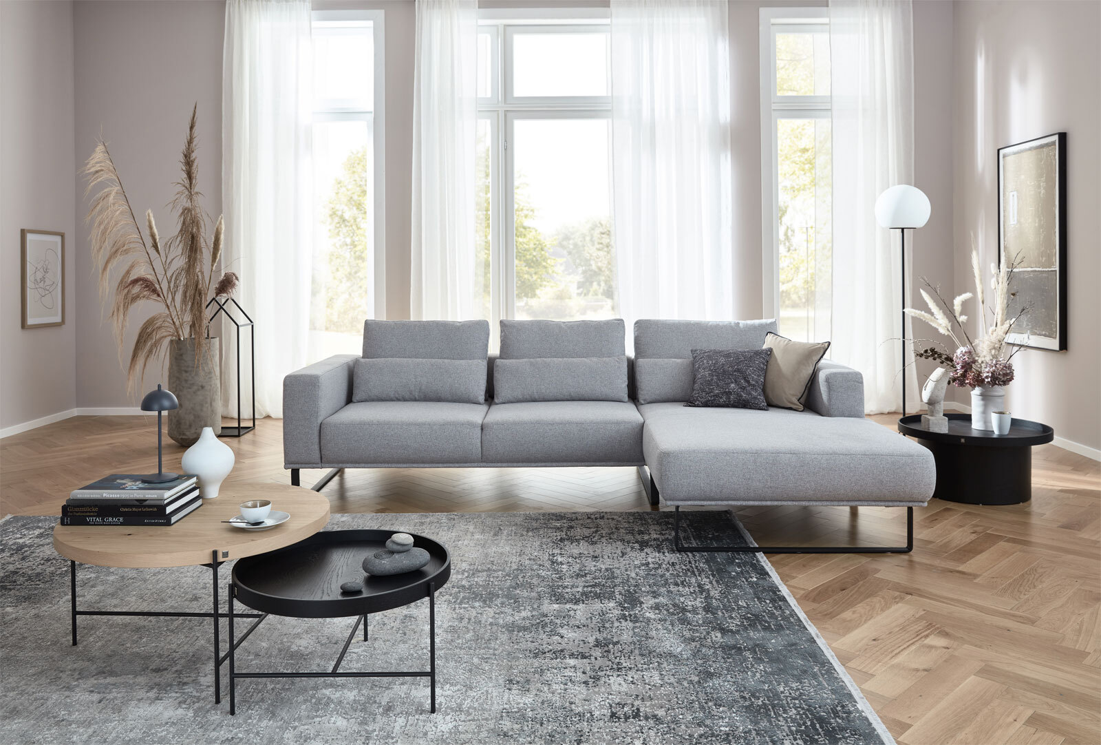 Musterring Ecksofa JustB! RS light grey