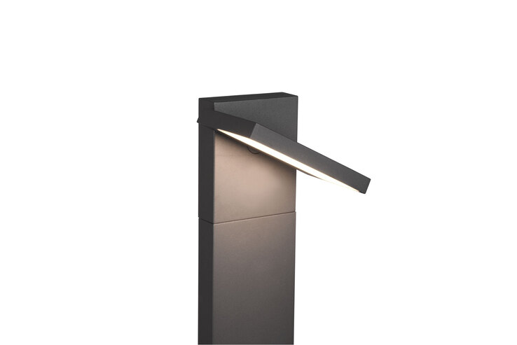 TRIO LED Außen Wegeleuchte HORTON 100 cm grau