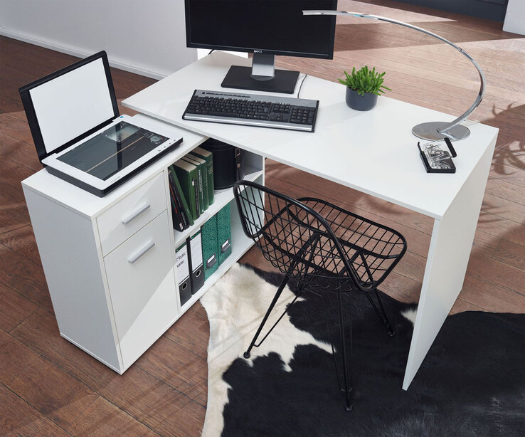 Winkelschreibtisch 120 x 107 cm