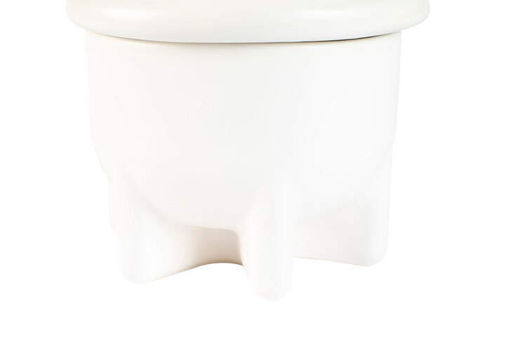 zuiver Vase BASSIN SMALL 28 cm weiß