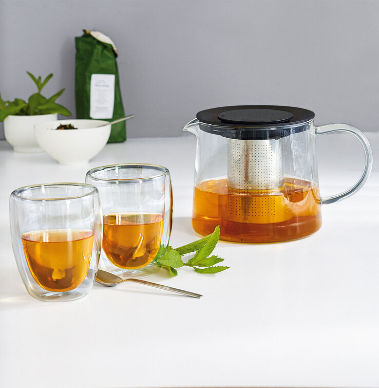BOHEMIA SELECTION Kanne 1300 ml Glas