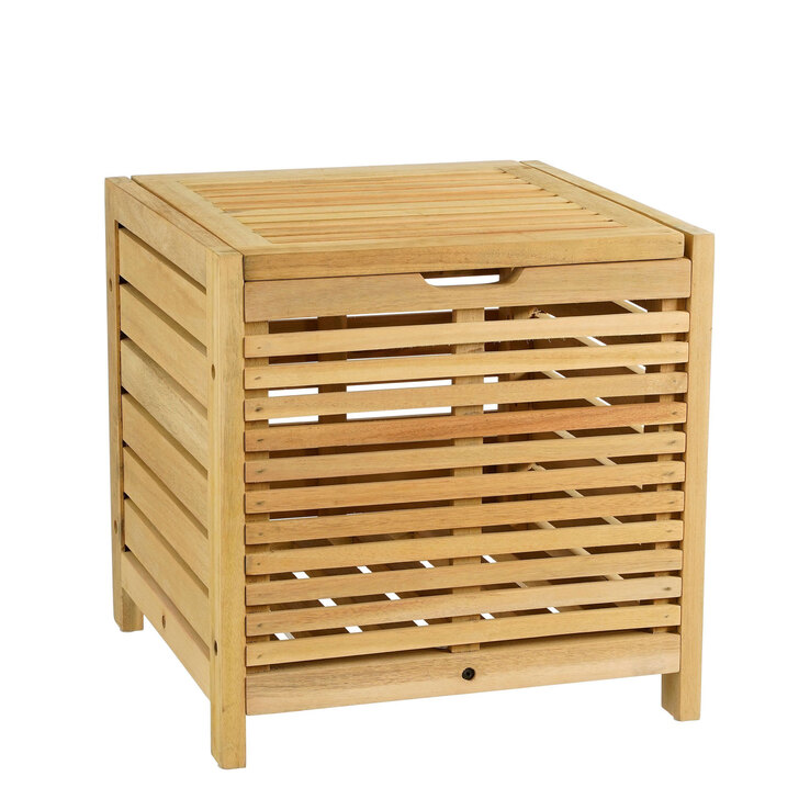 MICA DECORATIONS Aufbewahrungsbox GLENWOOD braun