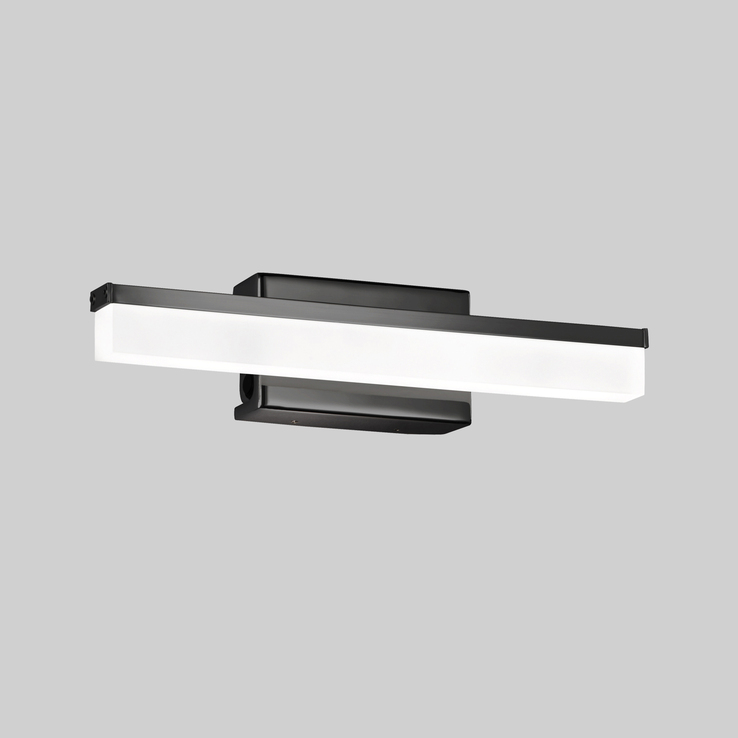 SCHÖNER WOHNEN-Kollektion LED Spiegelleuchte WIDE 30 cm schwarz