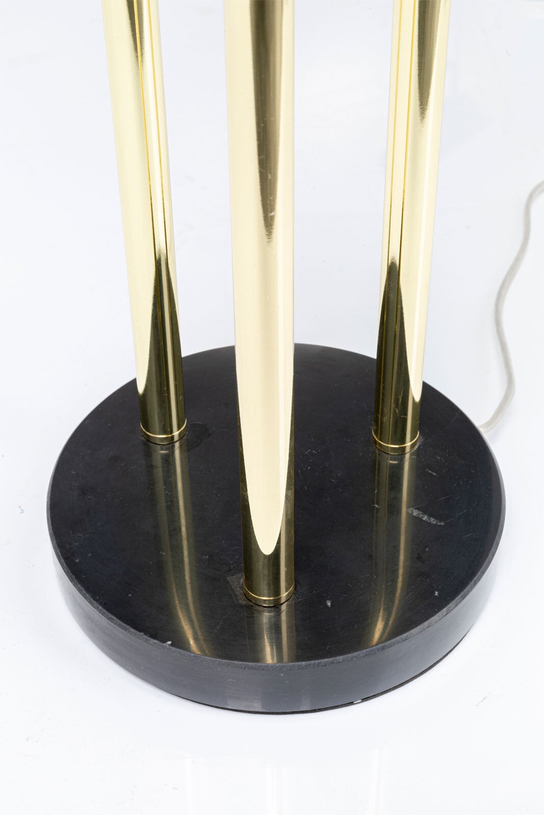KARE DESIGN Retrofit Stehlampe AL CAPONE TRE 82 cm goldfarbig