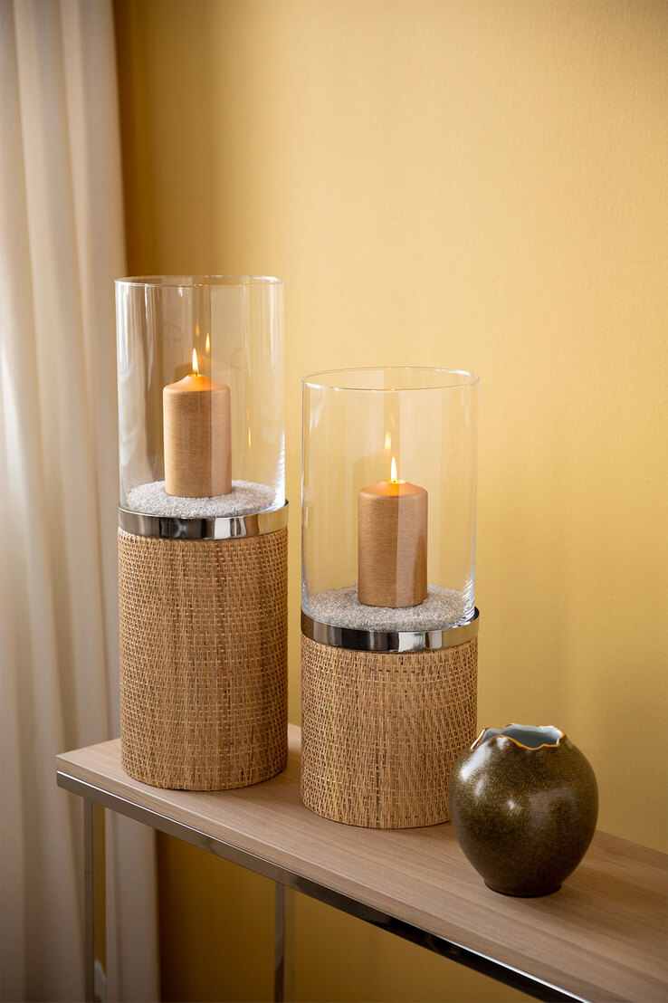 Fink Windlicht CATANIA 48 cm Rattan