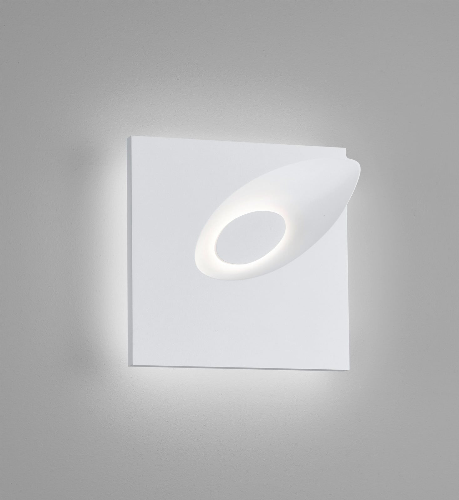 helestra LED Wandlampe TAIL weiß