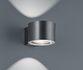 BANKAMP LED Wandlampe IMPULSE anthrazit eloxiert