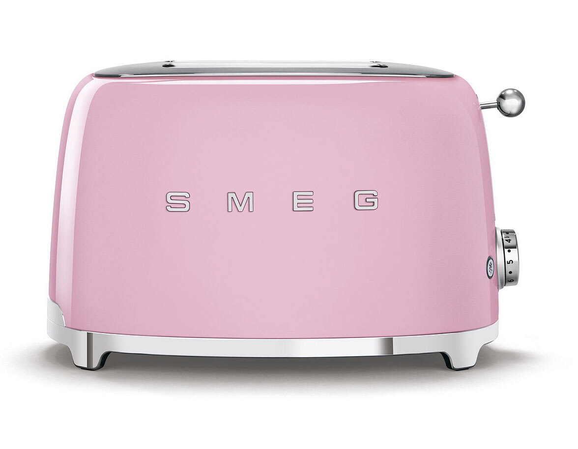 SMEG Toaster 2-Schlitz KOMPAKT Cadillac Pink