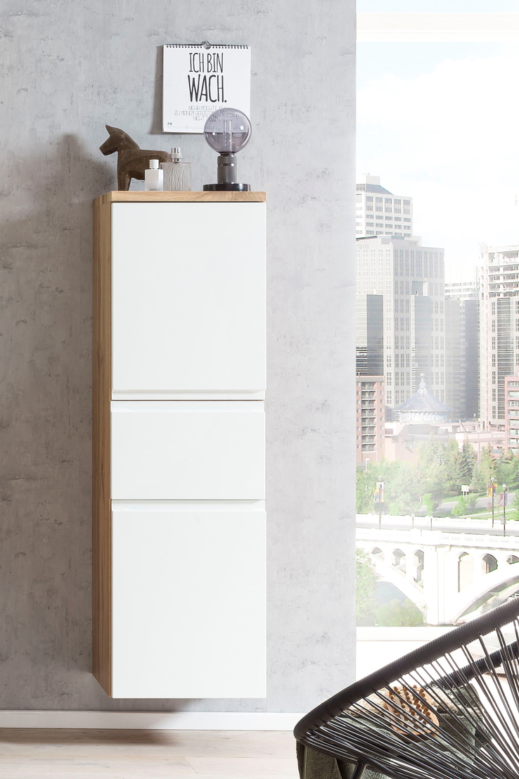 Bad-Midischrank GENT weiß/braun 40cm