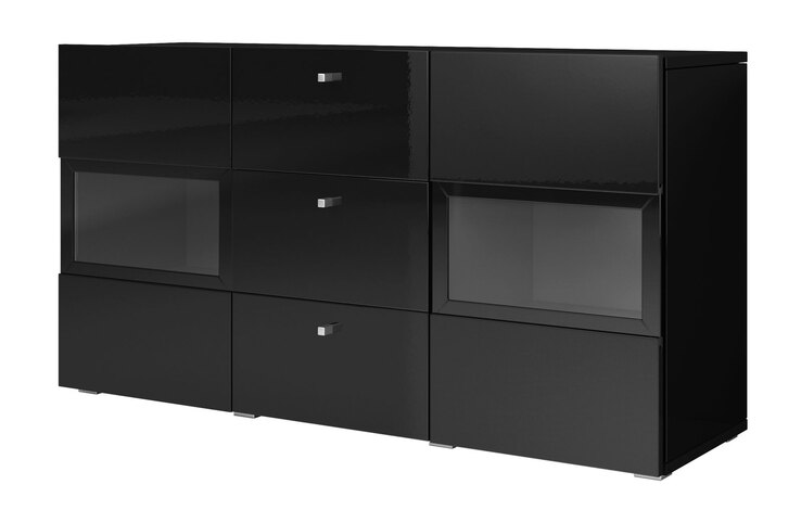 Kommode PRETO schwarz
