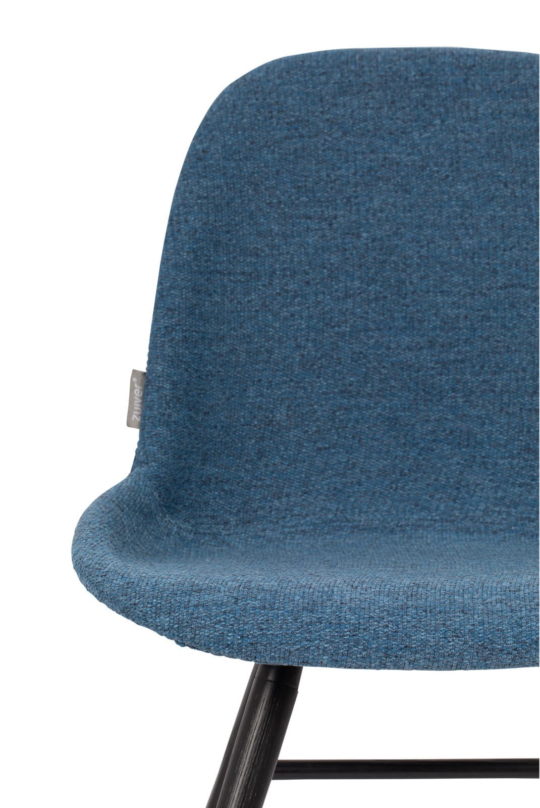 zuiver Stuhl ALBER KUIP SOFT Textil blau