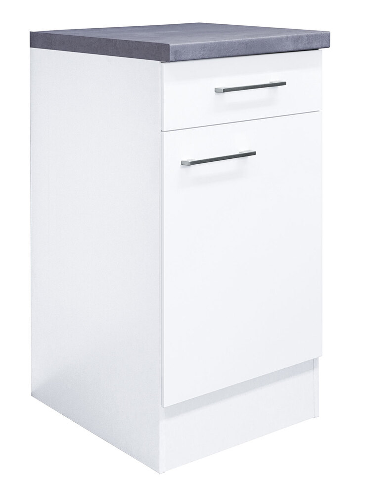 Unterschrank MEGGIE 40 x 86 x 57 cm weiß