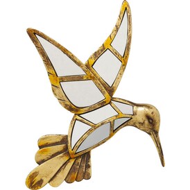 KARE DESIGN Wandschmuck HUMMINGBIRD 37 x 40,5 cm goldfarbig