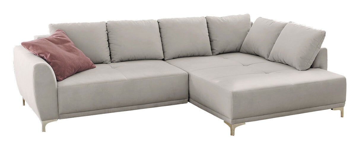 Ecksofa THOMAS SF 275 x 183 cm lichtgrau