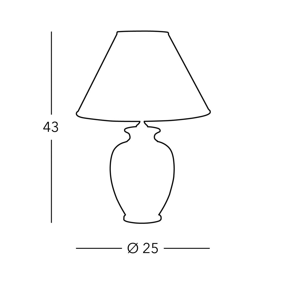 KOLARZ Retrofit Tischlampe CHIARA weiß