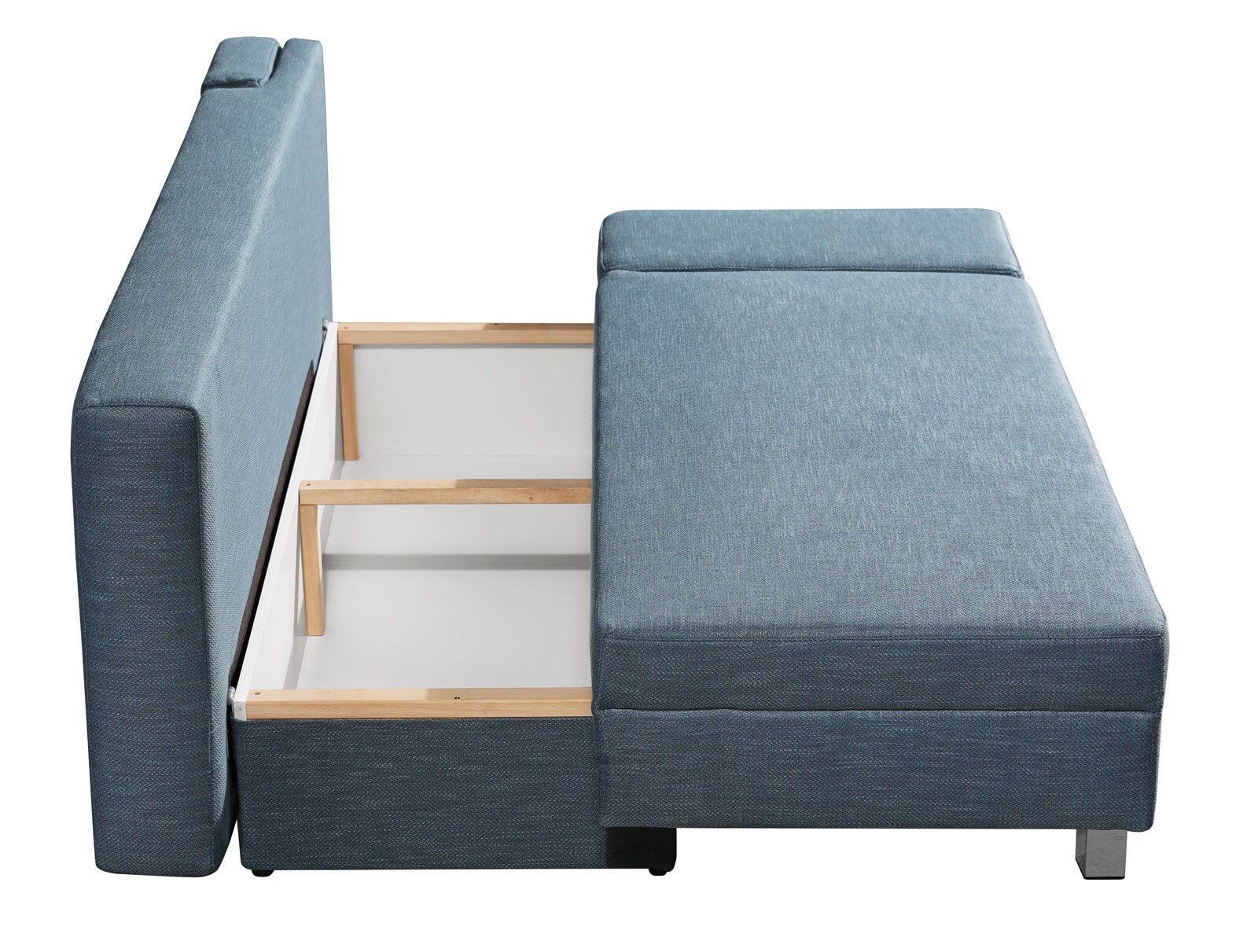 CASAVANTI Schlafsofa TINO 200 x 97 cm blau