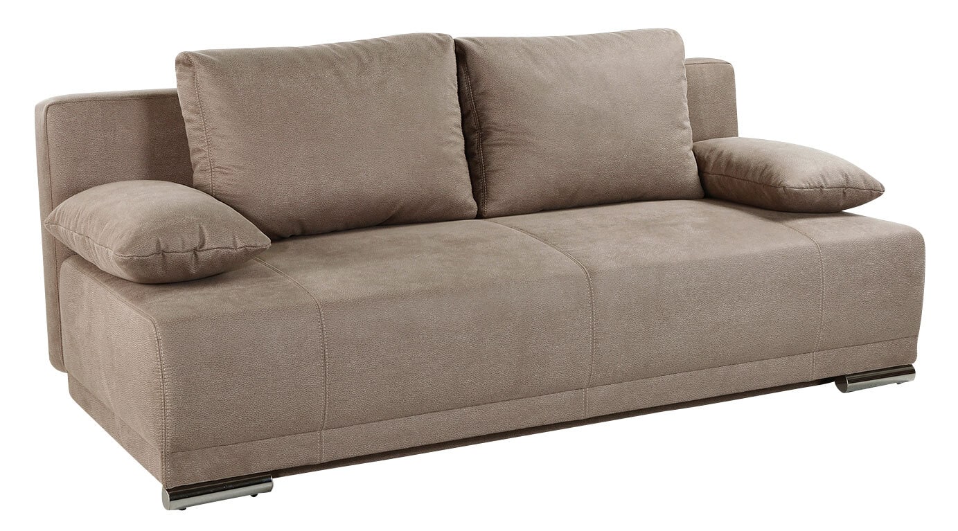 Schlafsofa JEFF 200 cm taupebraun