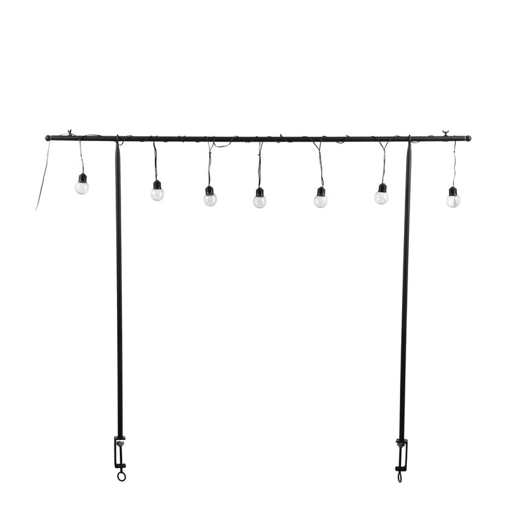 luca lighting Außen Dekostange Tisch mit LED-Beleuchtung