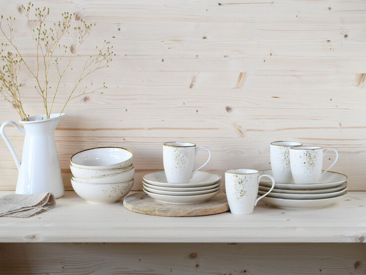 CreaTable Kaffeebecher NATURE COLLECTION Creme